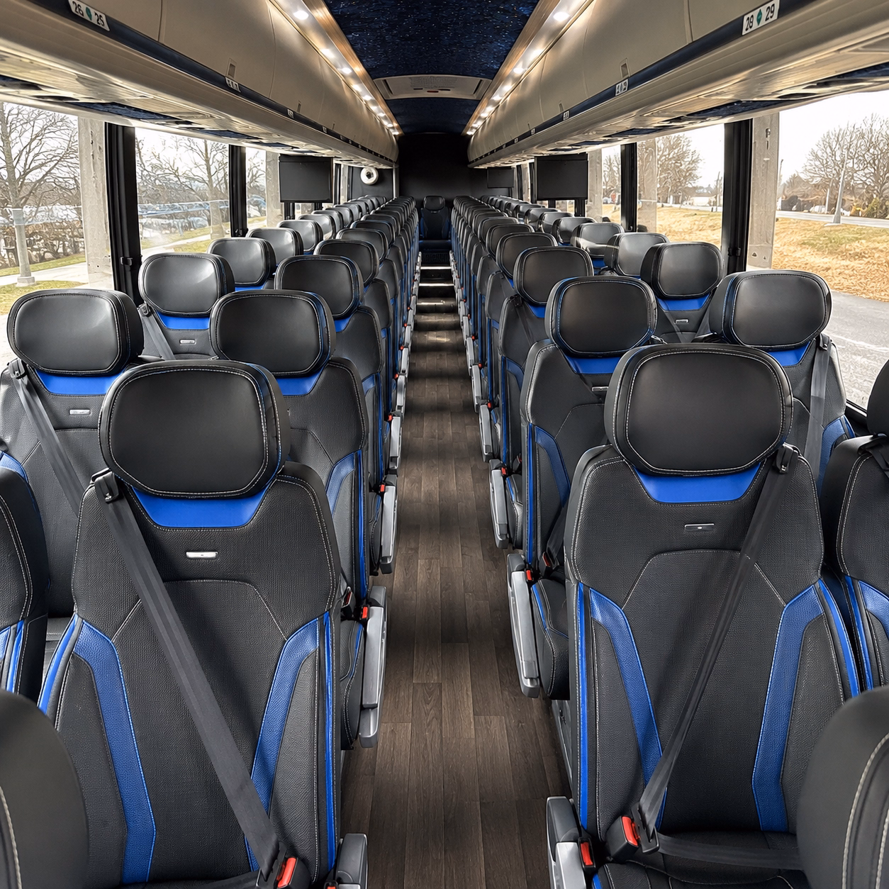 hemet private event transportation onboard seating
