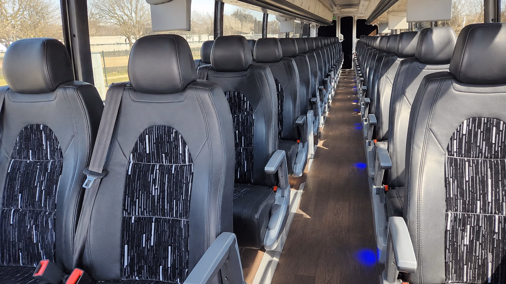 hemet religious group transportation onboard seating