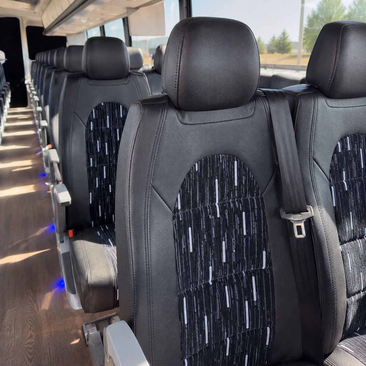 hemet sporting event transportation onboard seating